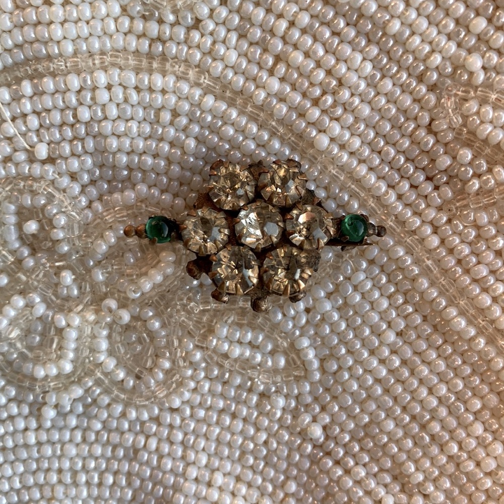 Vintage rhinestone brooch